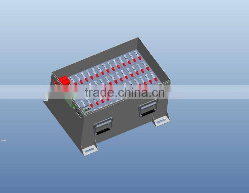 Newest lithium battery 24v 200ah with LCD display and BMS for yatch/E-boat/EV