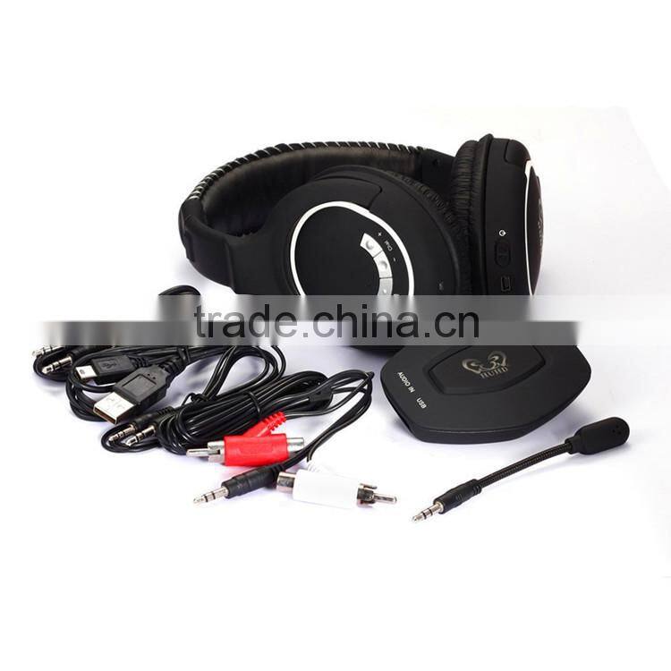 3.5 - 4.2 V working voltage mega bass waterproof wireless headphones