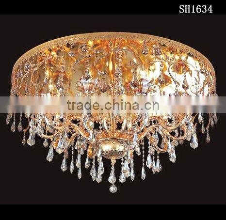2014 round crystal celling lamps