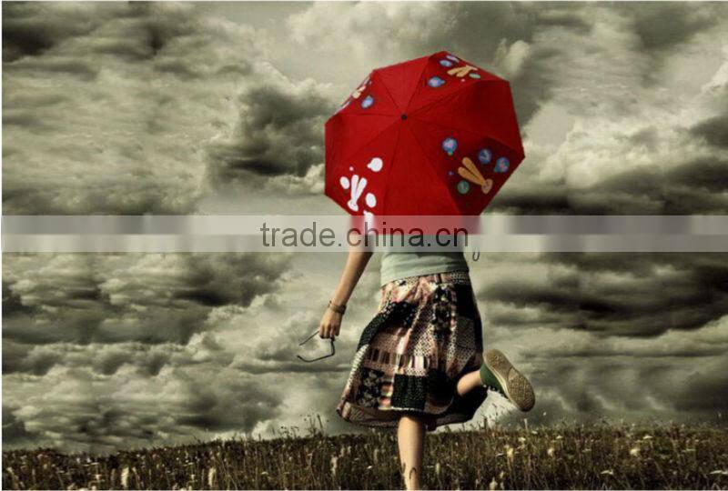 new creative magic umbrella Sun Protection umbrella colour changing umbrella Folding Umbrella