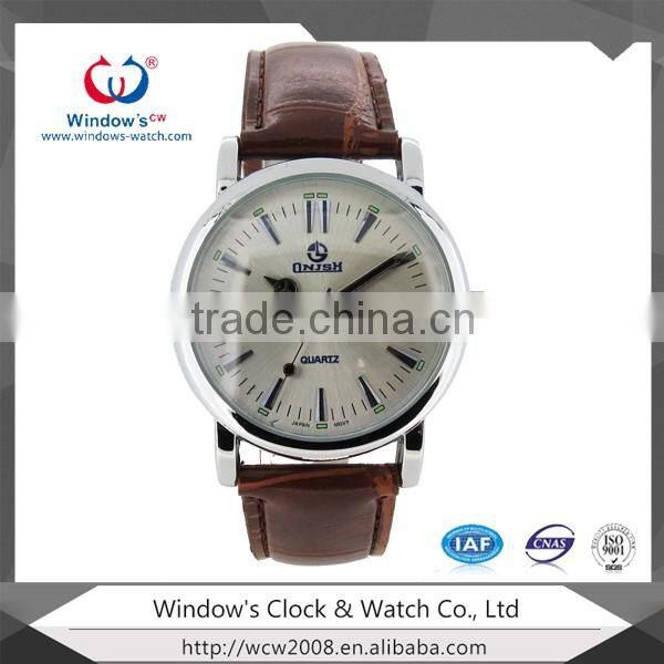 Shenzhen watch oem stainless steel case business man watch
