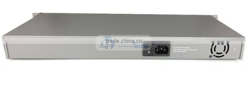 1080P 10/100Mbps + 2Gigabit TP/SFP Fast Ethernet IEEE802.3af 230 Watts 1U Size 16 Port POE Switch