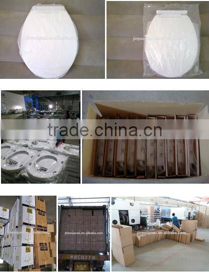 007 Toilet Seat Cover Hydraulic Damper Soft Closing PP Plastic