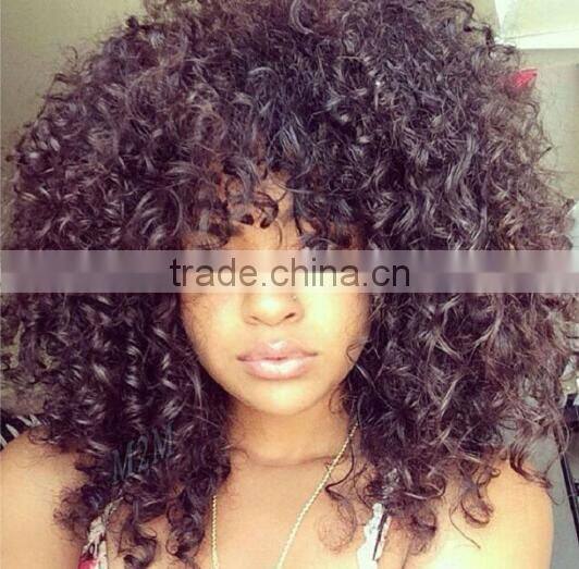 African Synthetic Kinky Afro Hair Extension Weave