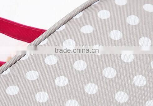 Portable zipper waterproof fashion cosmetic bag