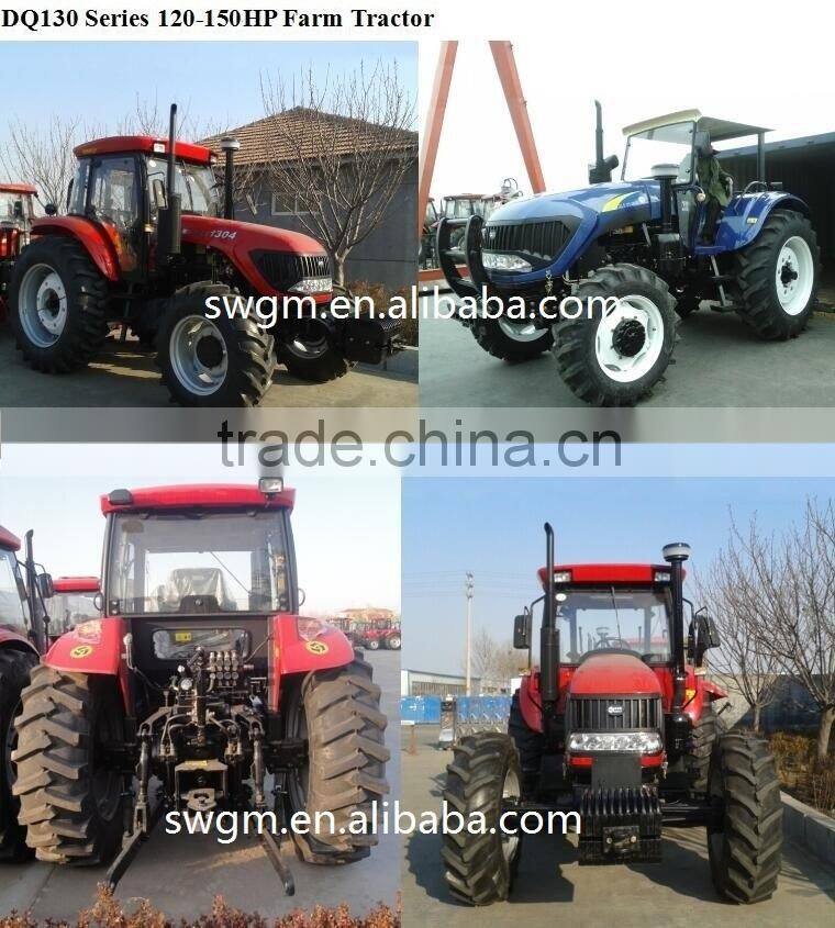 Africa hot selling DQ1504 150HP 4WD High quality China Cheap Farm Tractor with ISO,CE,PVOC,COC certificate