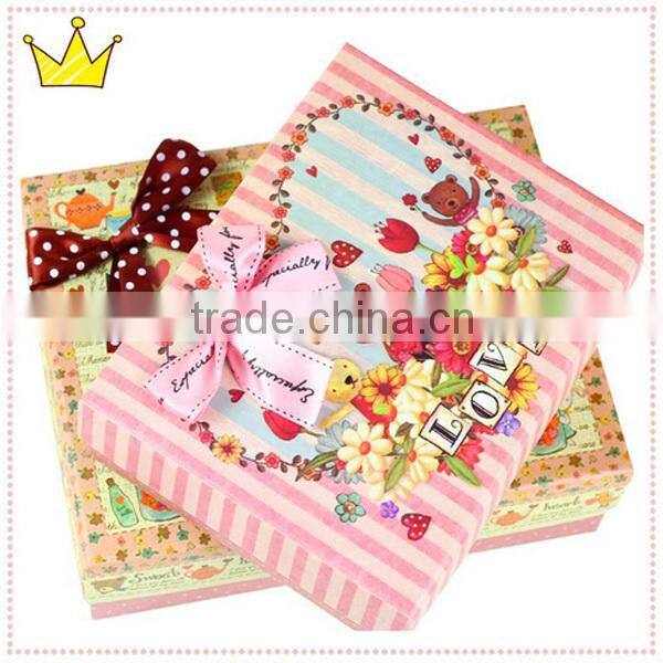 Delicated Cartoon 3pcs Set Gift Box