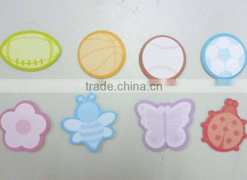 Die cut shaped mini pocket notepad promotional