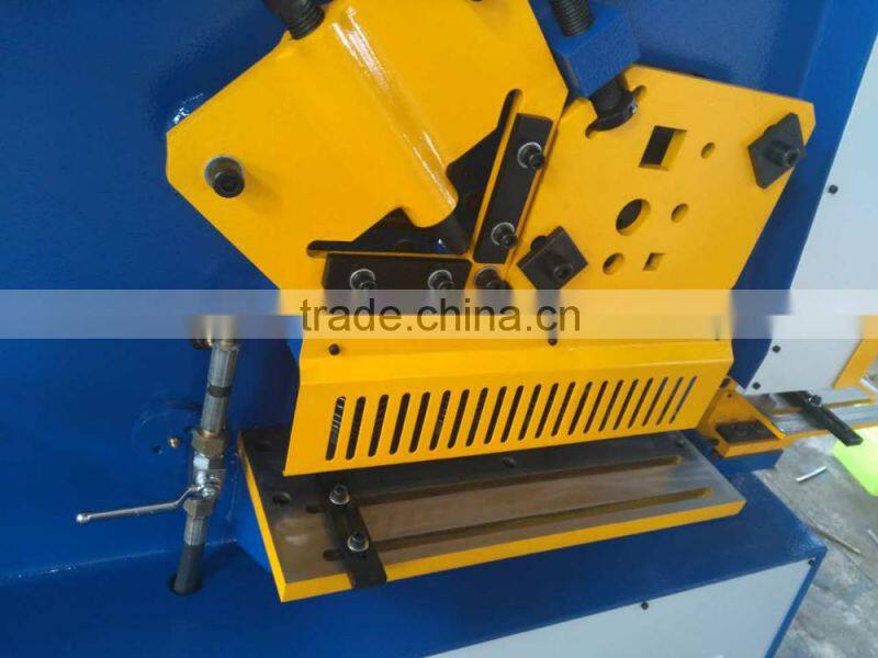 Q35Y hydraulic ironworker, round corner machine and steel bar cutting machine