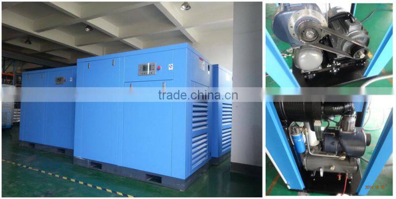 Dream 2015 45kw 8M3/min 7~13bar belt/direct driven industrial air compressor prices