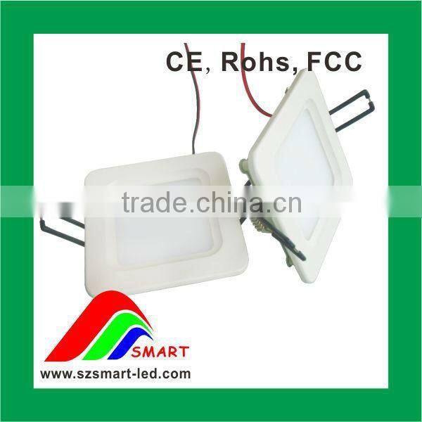 2013 new square factory price panel light
