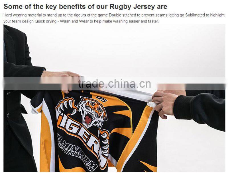 Stan Caleb Custom Rugby jersey/ cheap blank wholesale rugby shirts with stripe