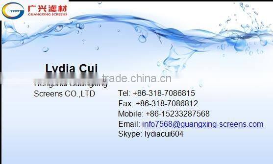 stainless steel prepacked well screen