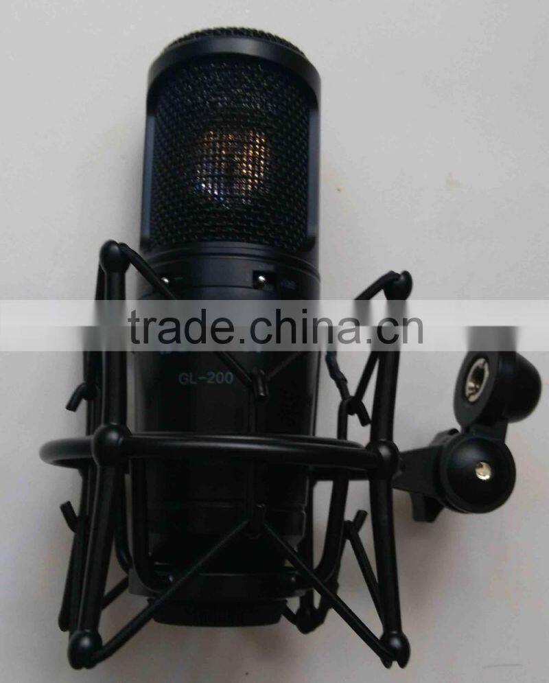Takstar GL-200 recording microphone, Studio Condenser Microphone, Wired condenser recording Microphone