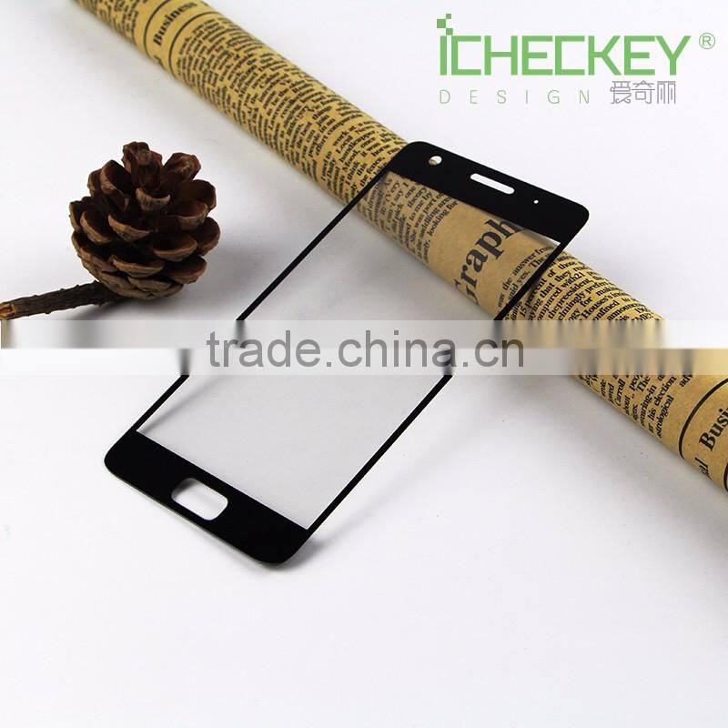 0.33mm full cover 2.5D Silk printing color tempered glass screen protector for Lenovo ZUK Z2