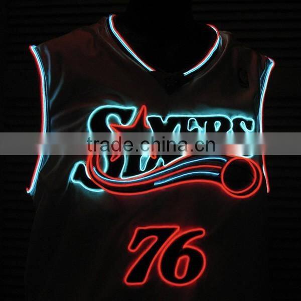 High luminance Flat EL wire / Electrical wire/el wire low voltage/Rgb el wire