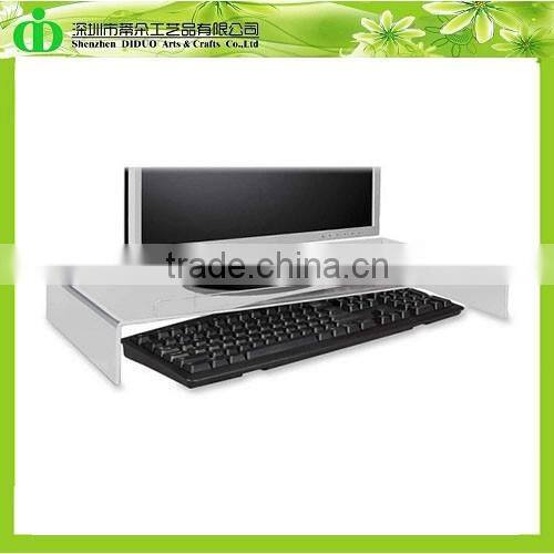 DDI-M0059 Trade Assurance Chinese Factory Wholesale SGS Test Clear Acrylic Computer Monitor Stand