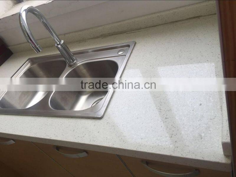 Artificial solid surface kitchen countertop , kitchen island countertop, bench top