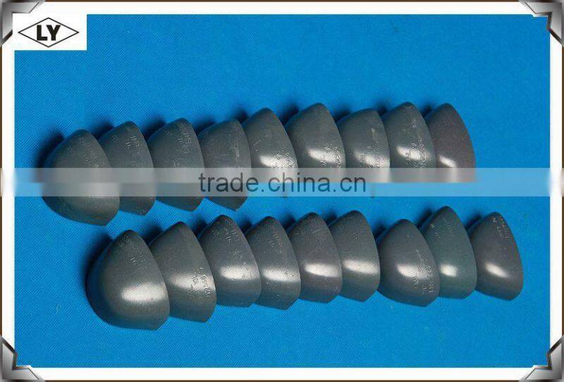 Impact resistance and compression resistance steel toe cap for safety shoes