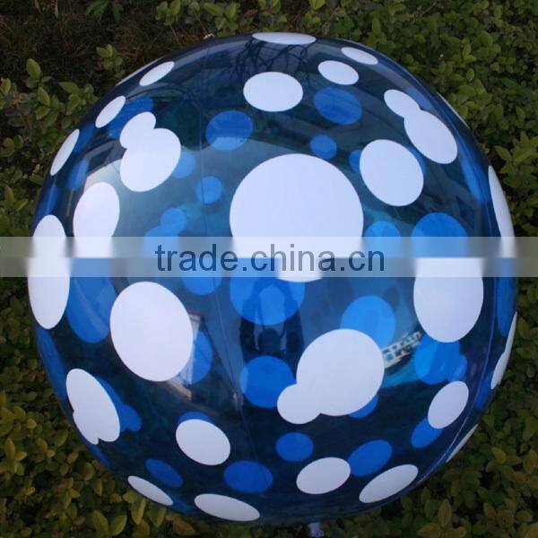 PVC beach ball for advertising, water inflatable big beach ball