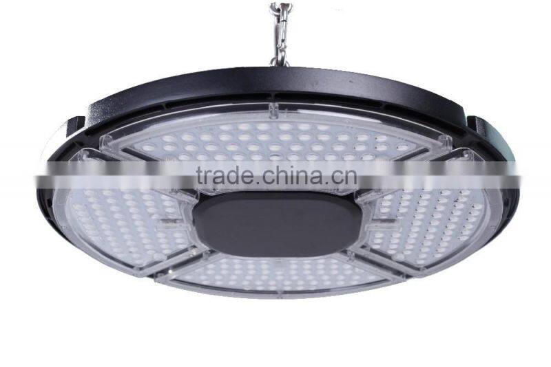 IP65 factory warehouse industrial ufo led high bay light 200w low bay light 80w