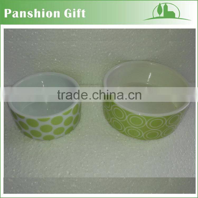 Mini ceramic pet bowl