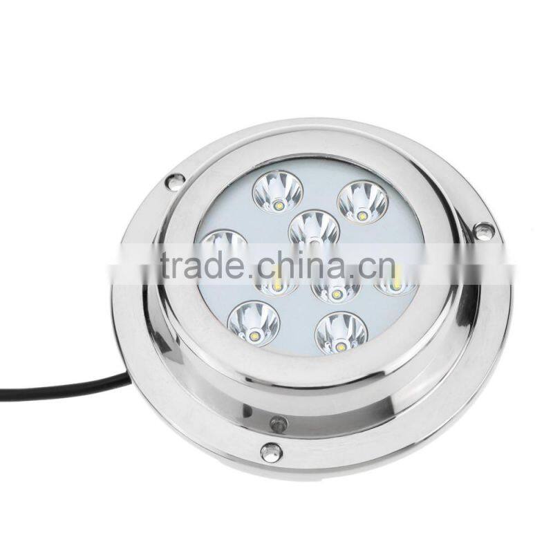 DC8-28V IP68 27W LED Marine Light LED Underwater Boat Light