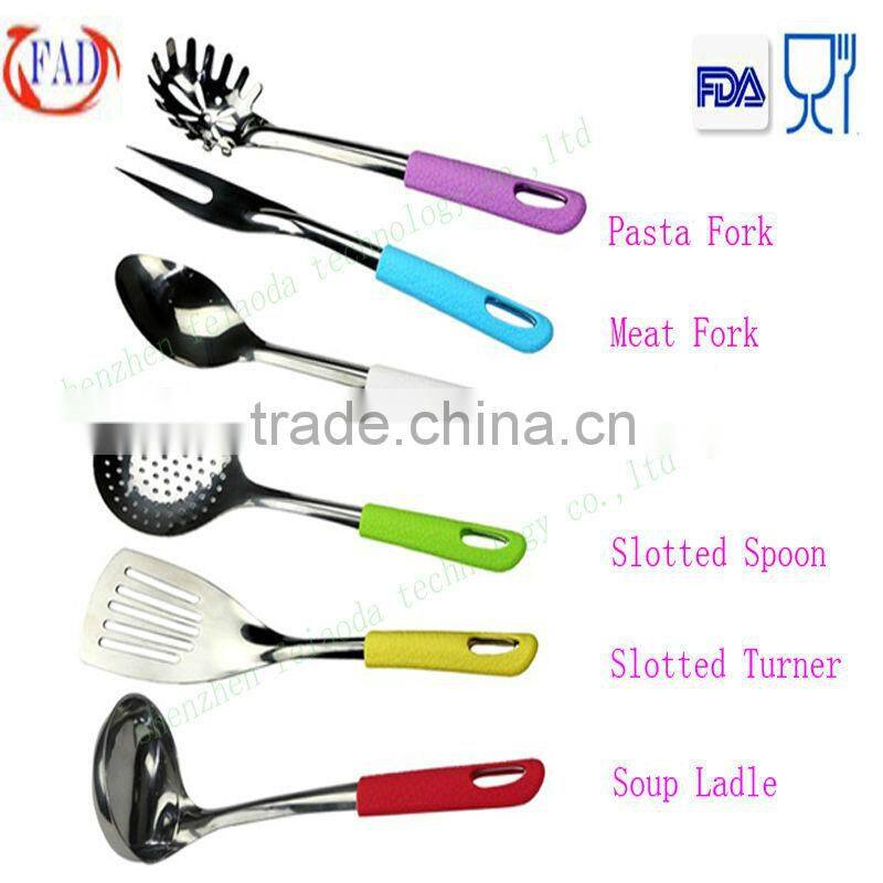 6pcs/set Names of Cooking Utensils,Silicone cooking utentils