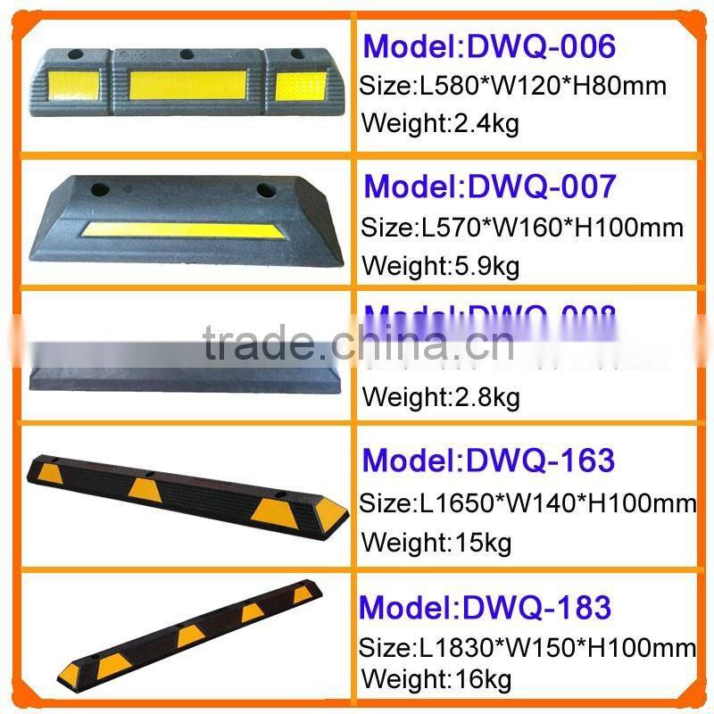 length 500mm rubber car parking blocker bump stop