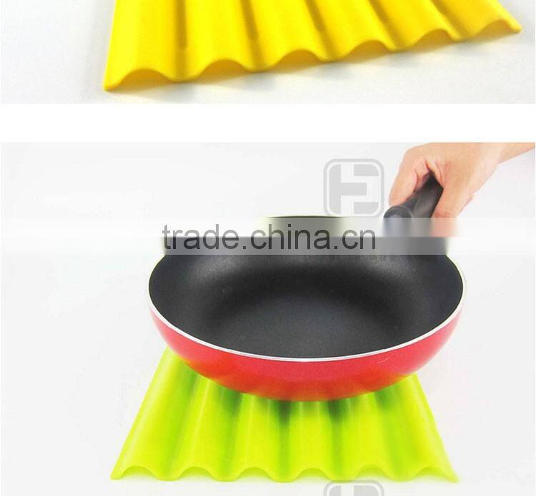 Square Wave Non-stick Kitchen Silicone Mat