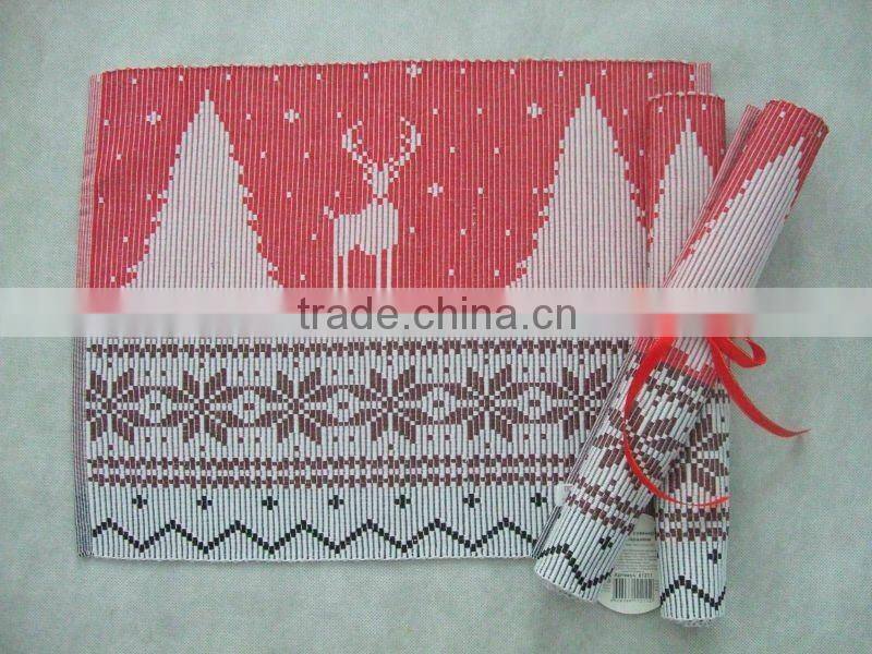 X-MAX RIBBED POLYCOTTON PLACE MAT