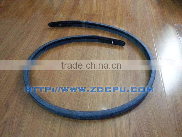 Customized extruded rubber strip for car window