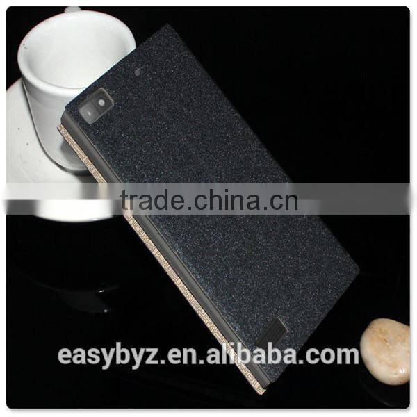 Mobile phone accessories phone case leather flip case for blackberry Z3, for blackberry z3 case flip