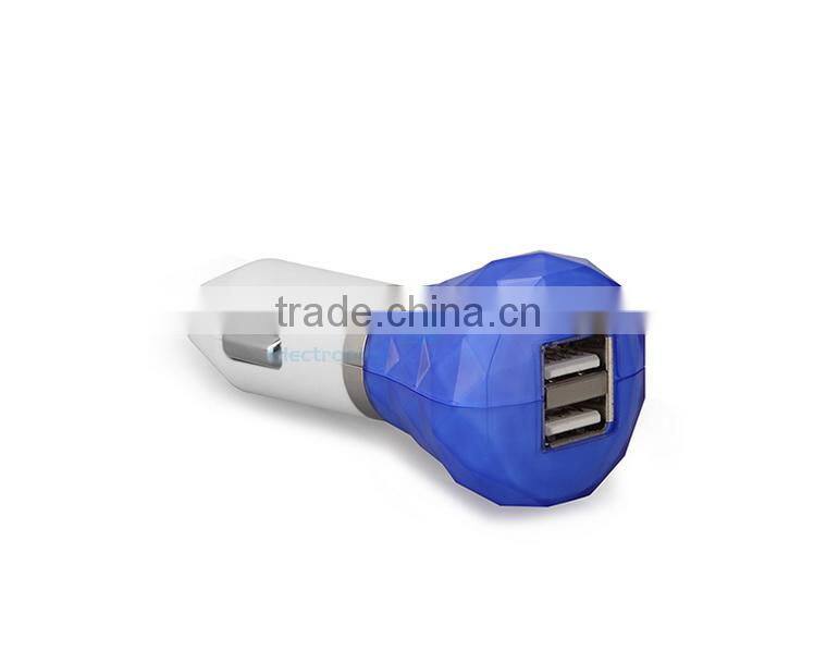 Wholesale for iphone 6 car charger for iphone 5 dual usb car charger&for smartphone car charger