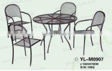 2012 new style metal garden mesh funiture