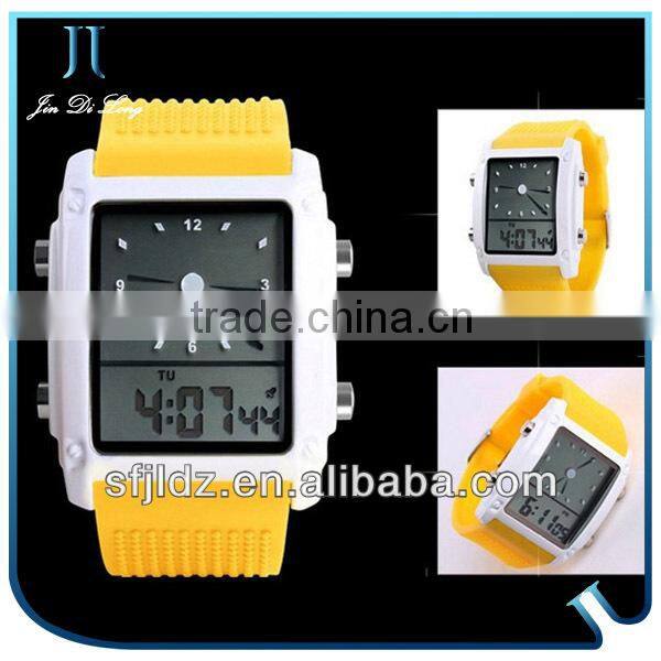 New fashion type sport watch silicone men watches