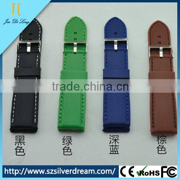 2015 Popular elegant gift watch OEM factory promotion silicon strap watch