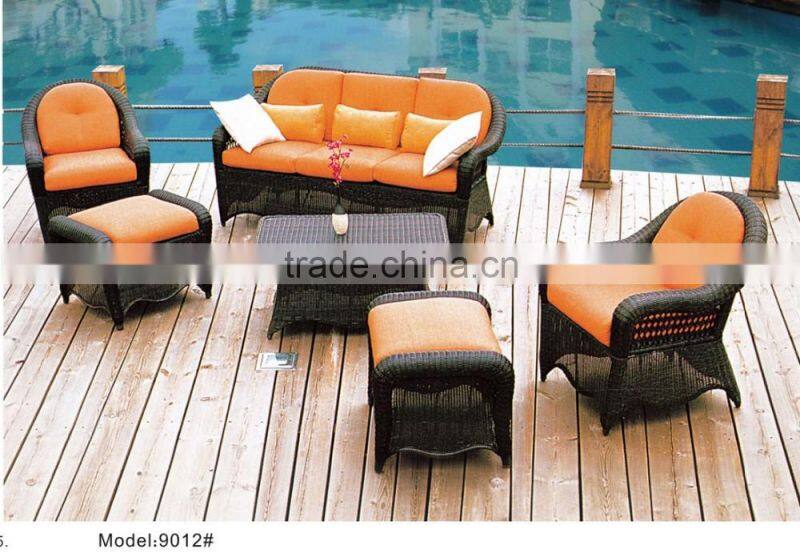 4 piece outdoor rattan wicker sofa set garden sofa
