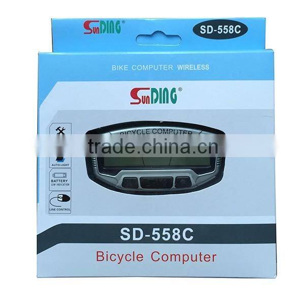 sunding bicycle computer cycling accessories wireless bicycle speedometer SD-558C