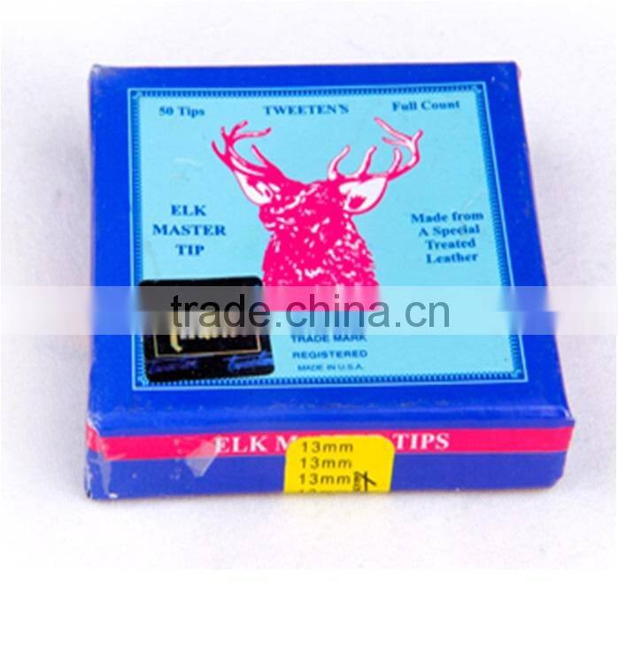High quality 50 pcs Master billiard pool cue tips 13mm