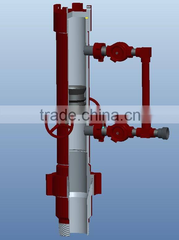 cementing head for well drilling