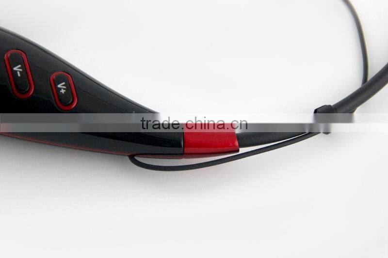 Hbs-740 Wireless Music A2dp Stereo Bluetooth Headset,Universal Vibration Neckband Style Headphone Earphone for iPhone6 6S 5S 5C