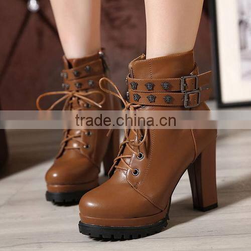 half boots newest designs made in china PC4026