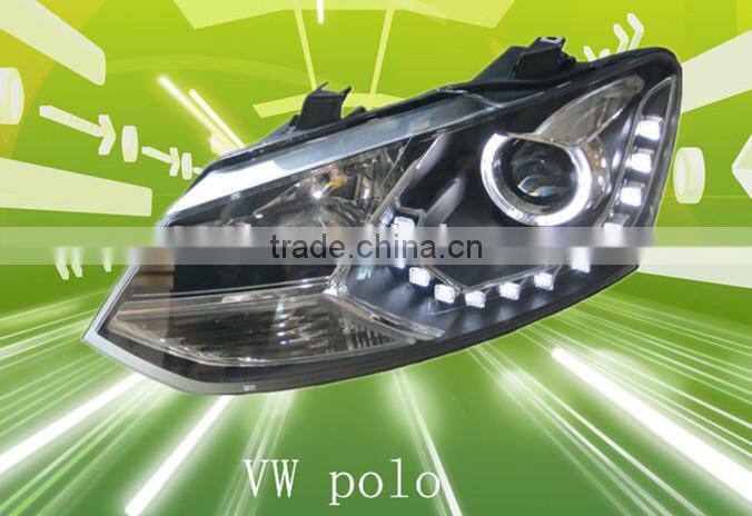 The OEM led cross headlight light left/right for VW POLO