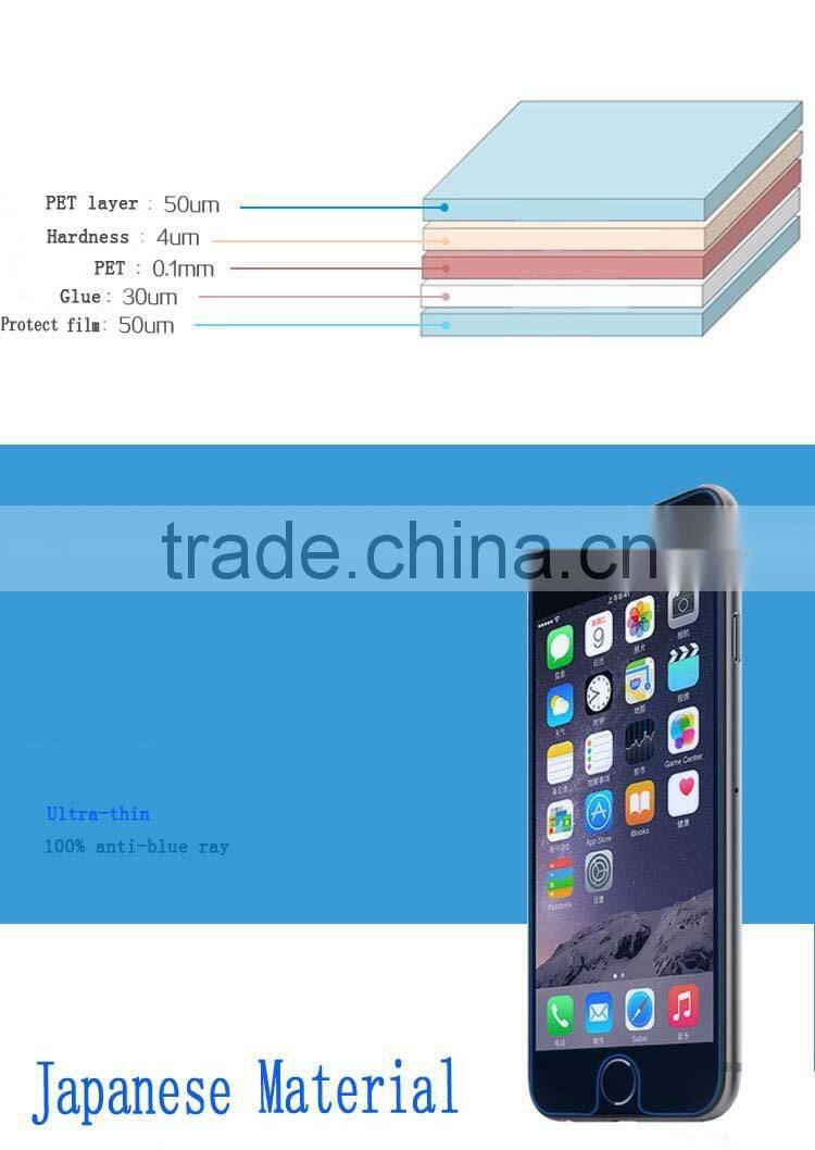 2014 new product,eyes care,prevent myopia anti-blue light/anti-blue ray tempered glass screen protector,screen guilder