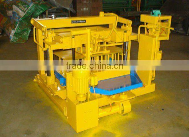 Mobile Block machinery QT40-3A small home production machinery