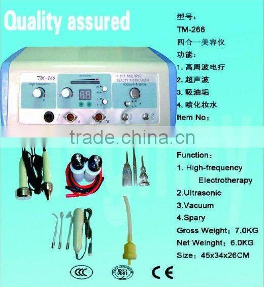 professional ultrasonic skin care scrubber machine tm-266