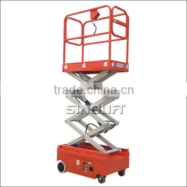 HOT! Sinolift FSJY3/FSJY3.9 Small Electric Scissor Lift Truck