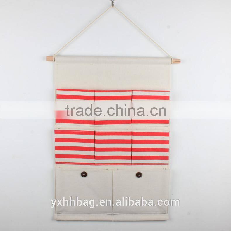 Fabric Japanese Style Storage Hanging Bag