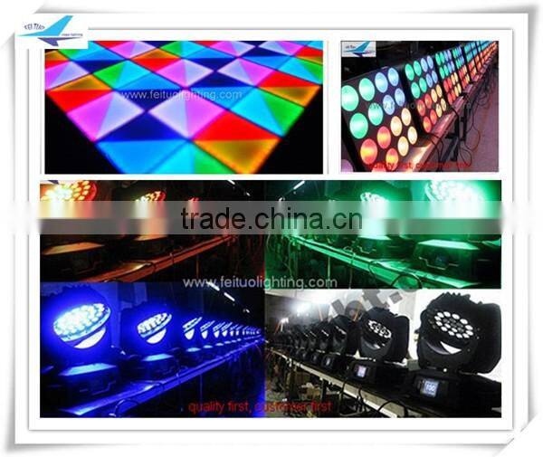 Computer control rgbw 4in1 led stage lighting video dance floor